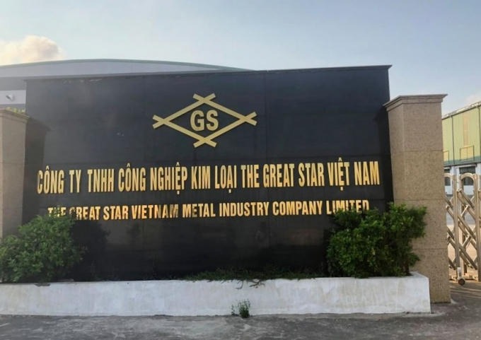 Xả nước thải ra môi trường Công ty The Great Star bị phạt gần 500 triệu.