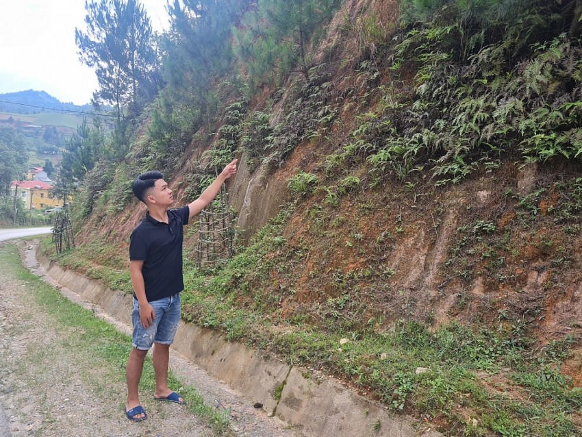 Con trai ông Lê Duy Hiên xác định khu đất bị thu hồi.