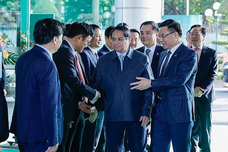 Thủ tướng tham dự lễ tổng kết của Petrovietnam.
