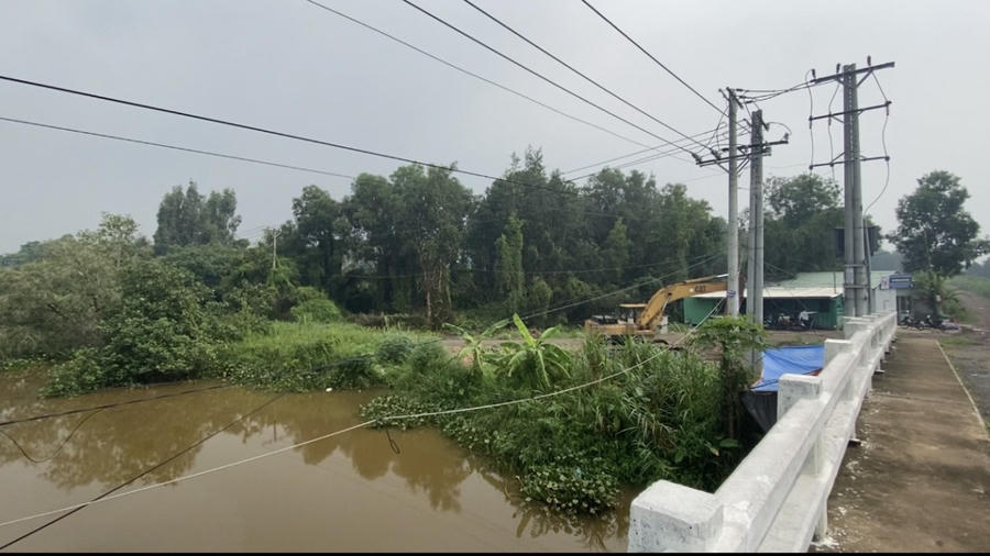 Hiện trạng khu đất của 07 hộ dân trước khi “cưỡng chế”