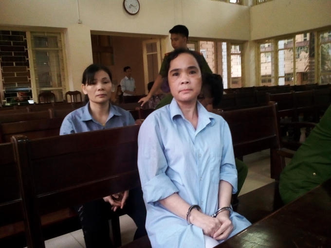 Bị cáo Nguyễn Thị Lan.