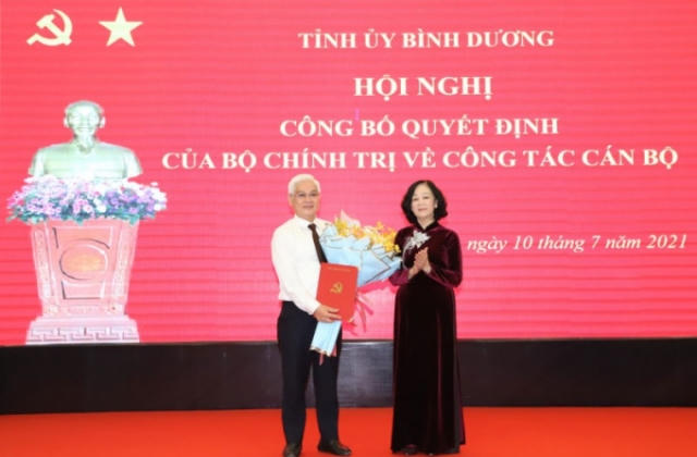 Ông Nguyễn Văn Lợi làm Bí thư Tỉnh ủy Bình Dương