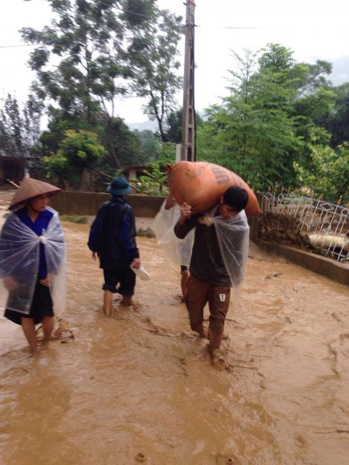 Ước tính thiệt hại do mưa lũ gây ra trong 2 ngày qua ở tỉnh Yên Bái khoảng 10 tỷ đồng.