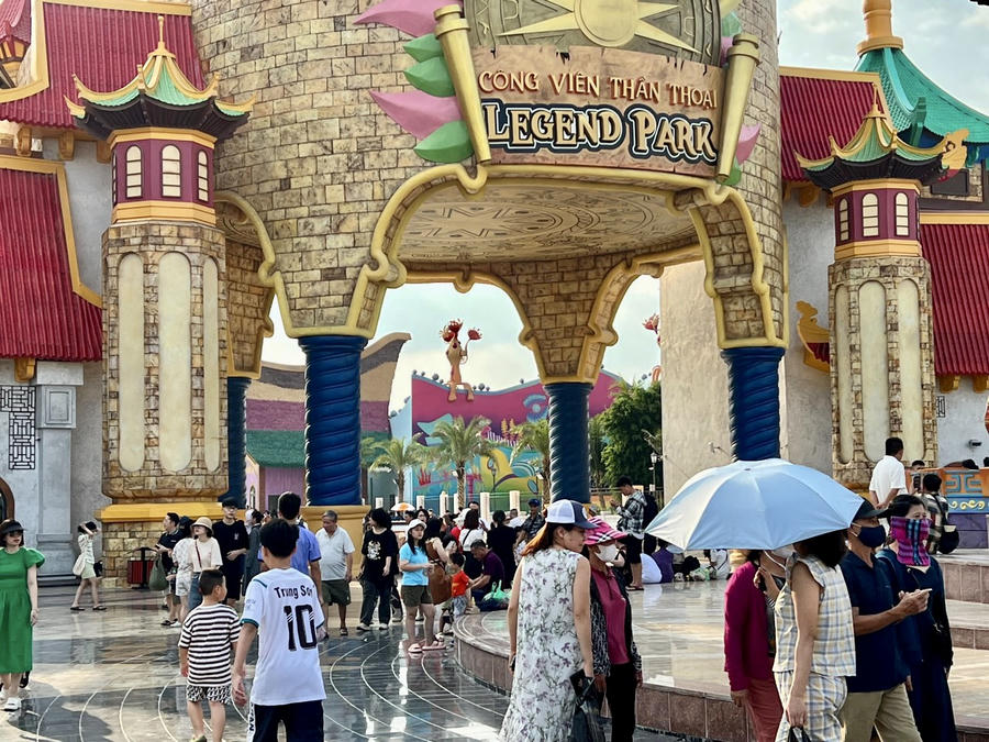 Khu du lịch Quốc tế Đồi Rồng mang lại nhiều trải nghiệm thú vị cho du khách