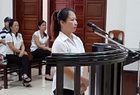 Bị cáo Đỗ Minh Thùy. (Ảnh: báo Công an nhân dân)