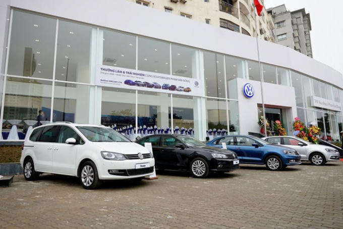 Đồng loạt khai trương 2 showroom của đại l&yacute; 4S VW AutoHaus tại H&agrave; Nội