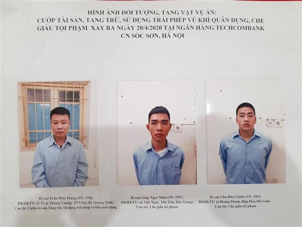 Hình ảnh đối tượng của vụ án.
