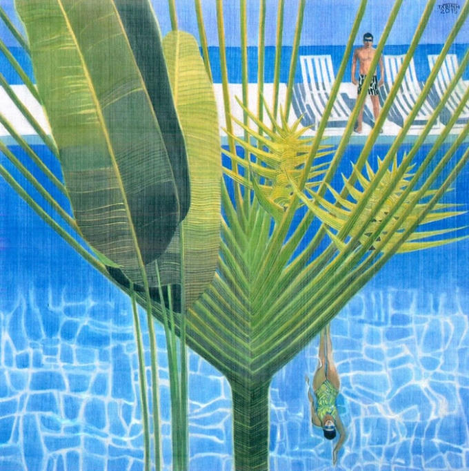 Mỹ thuật Việt Nam đang kỳ vọng nhiều vào lớp trẻ. Ảnh: BTC