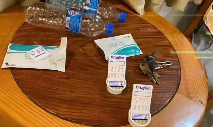 Công an test nhanh các đối tượng và phát hiện một số đối tượng dương tính với ma túy ở các tụ điểm vui chơi.