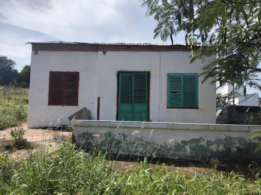 Căn nhà là hiện trường vụ án huỷ hoại tài sản.