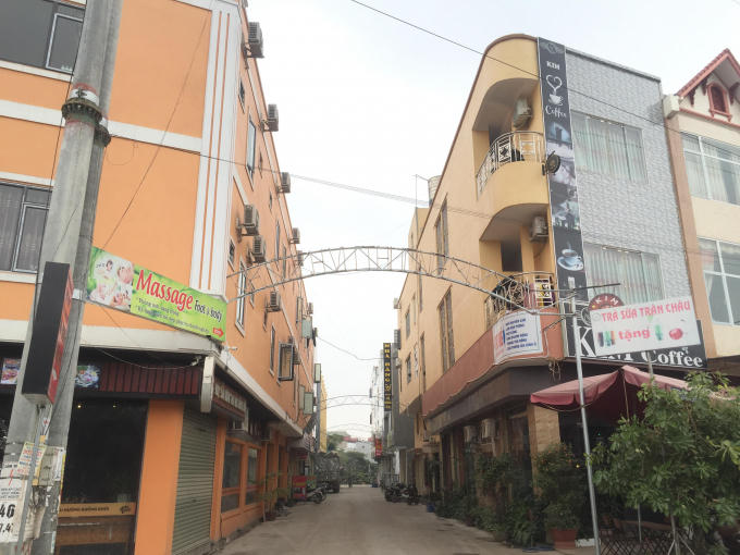 Công ty KK Bắc Giang đã tự ý biến chợ thành hàng chục căn liền kề.