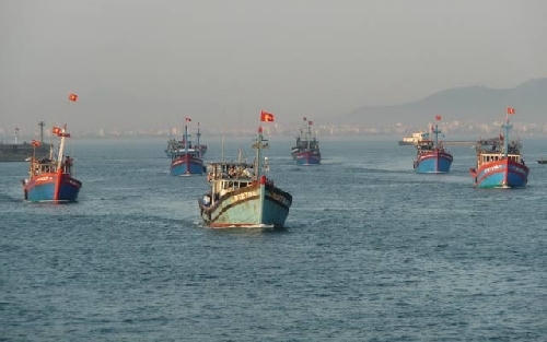 Biển Đông tiếp tục có mưa rào và giông. Ảnh minh họa.