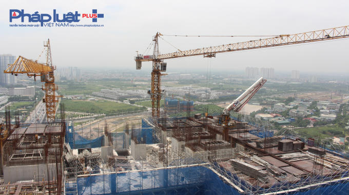 Ghi nhận của phóng viên tại Dự án Hounsinco Tân Triều vào thời điểm tháng 8/2019.