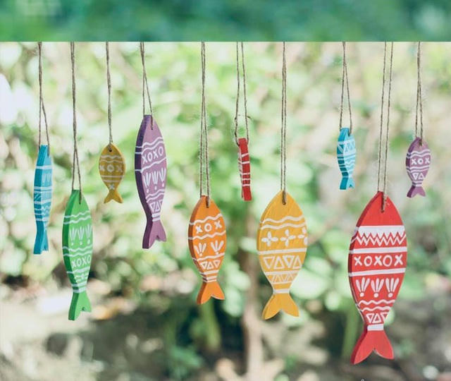 Cá gỗ được làm từ gỗ