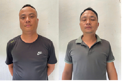 Hai đối tượng trong vụ việc.