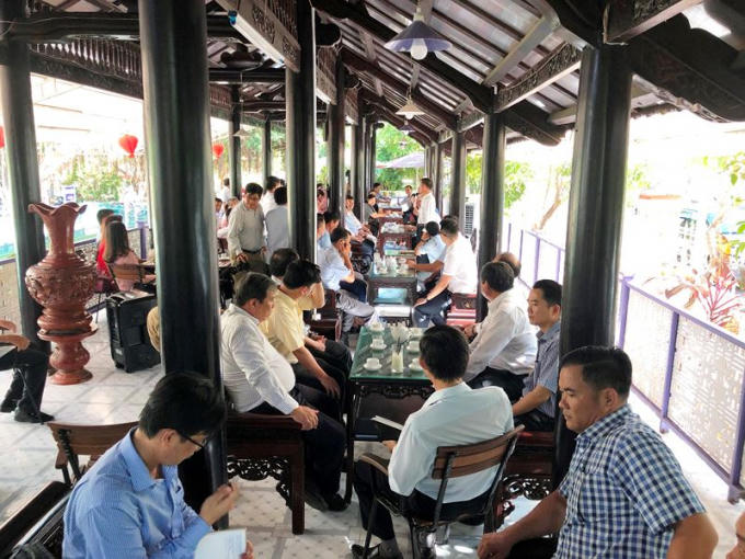 Buổi “Cà phê doanh nhân” thu hút đông đảo các doanh nghiệp trên địa bàn tỉnh tham gia