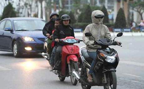 Không khí lạnh tăng cường sẽ gây mưa rét trên khắp các tỉnh, thành miền Bắc.