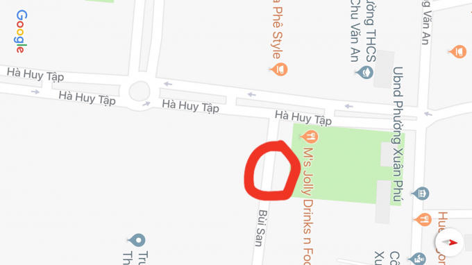 Khu vực đón khách vào các buổi chiều.