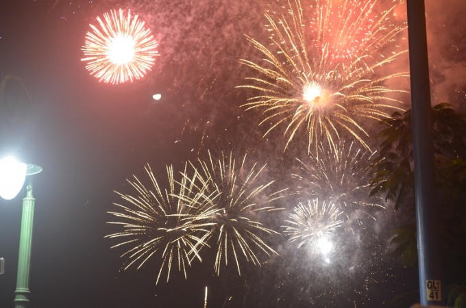 Đây là hoạt động điểm nhấn trong hoạt động đón giao thừa Tết 2016 ở TP HCM