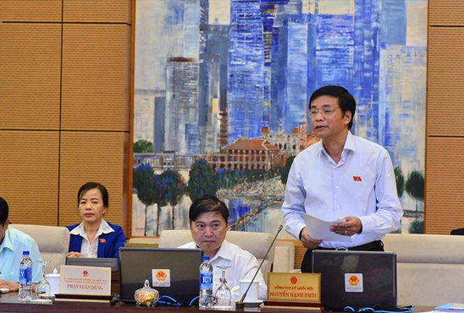 Tổng Thư ký Quốc hội Nguyễn Hạnh Phúc. Ảnh: QK