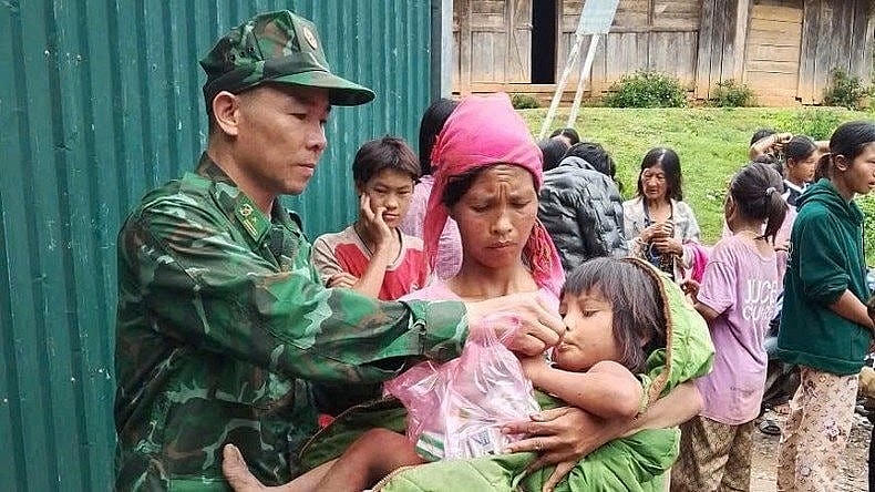 Cháu Xô được tìm thấy trong tình trạng sức khỏe ổn định.