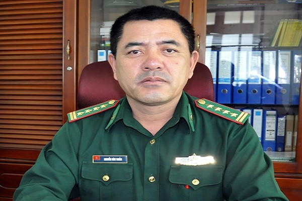 Đại tá Nguyễn Văn Thiềm, Chỉ huy trưởng Bộ Chỉ huy BĐBP tỉnh Quảng Ninh.