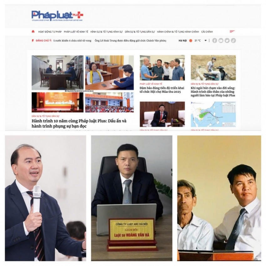 Trên chặng đường 10 năm, Pháp luật Plus luôn có sự đồng hành của các luật sư trên con đường bảo vệ Công lý.
