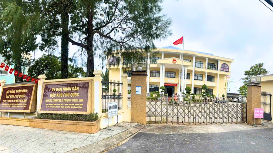 Khu hành chính của đặc khu Phú Quốc hiện nay