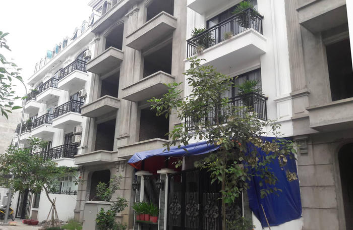 Hiện có 13 căn hộ tại dự án Green Park 319 Vĩnh Hưng sai theo quy hoạch.