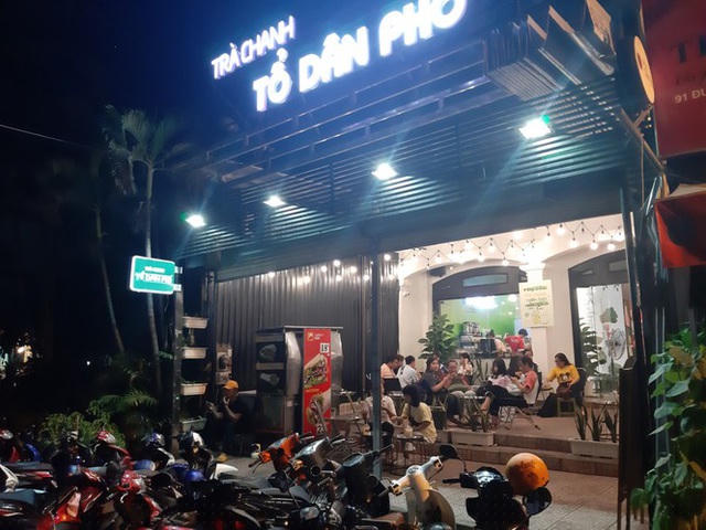 Một quán trà chanh trên đường Võ Oanh, Q. Bình Thạnh.