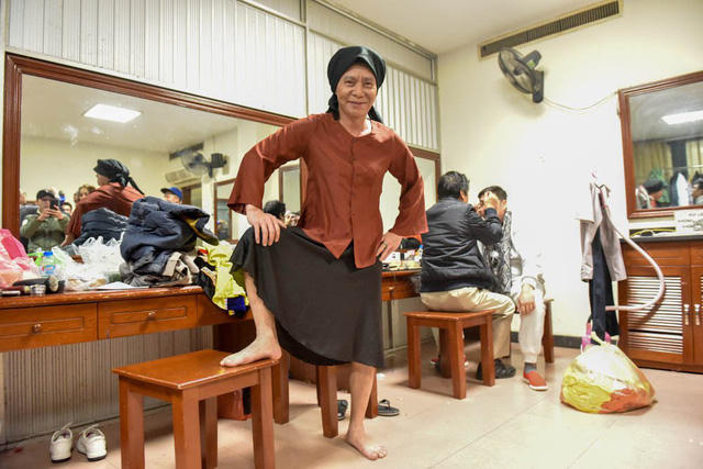 H&agrave;i hước h&igrave;nh ảnh c&aacute;c &ldquo;T&aacute;o qu&acirc;n&rdquo; ở hậu trường Gala Cười 2018