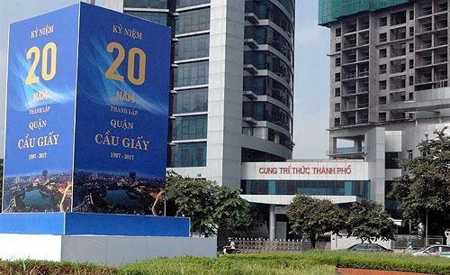 Cầu Giấy là địa phương có tốc độ đô thị hoá nhanh ở Thủ đô