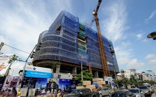 Hiện tại, dự án đang thi công đến tầng 14