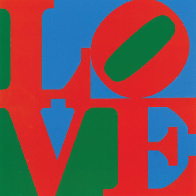 Bức “Love” (Tình yêu - thực hiện năm 1965) - Họa sĩ Robert Indiana
