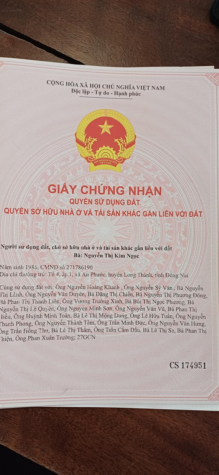 Một thửa đất do 27 hộ dân “đồng sở hữu” đã được lập bản vẽ, phân lô ngay trại trung tâm thị trấn Long Thành – một hiện tượng phổ biến tại Đồng Nai