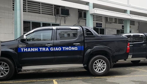 Cơ quan Thanh tra giao thông Cần Thơ, nơi có hai cán bộ bị bắt. Ảnh: Cửu Long