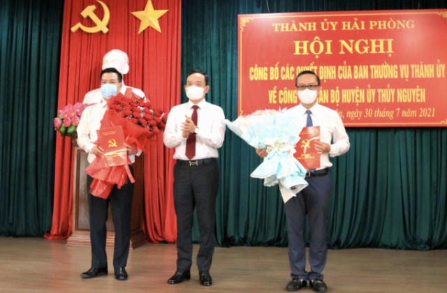 Hải Phòng: Giám đốc Sở Nông nghiệp và Phát triển nông thôn giữ chức vụ Bí thư Huyện uỷ Thuỷ Nguyên