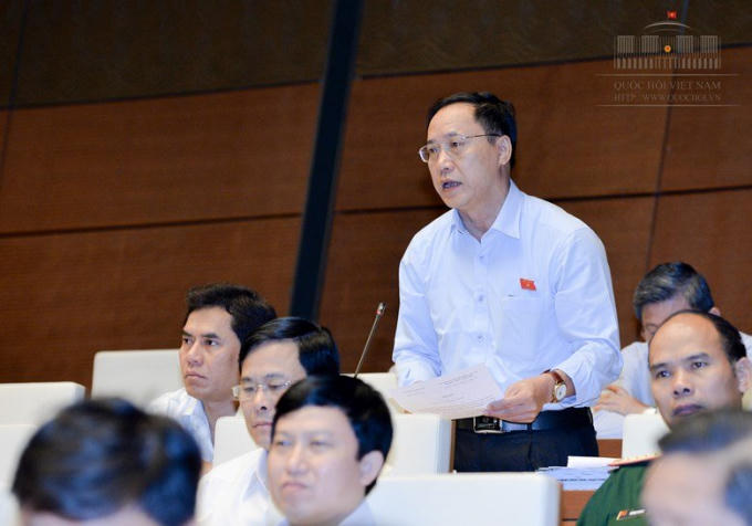 ĐB Nguyễn Mai Bộ, ủy viên thường trực UB Quốc phòng an ninh.