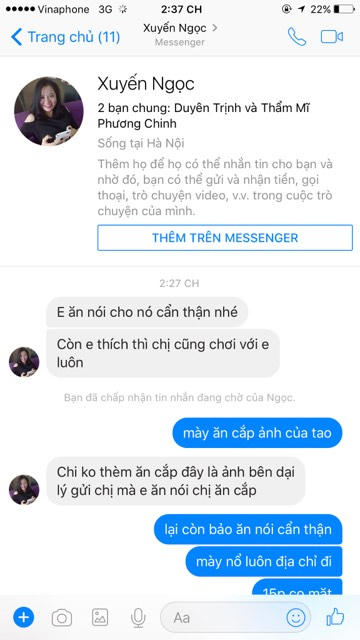 Những tin nhắn thách thức của chủ Spa Á Châu.