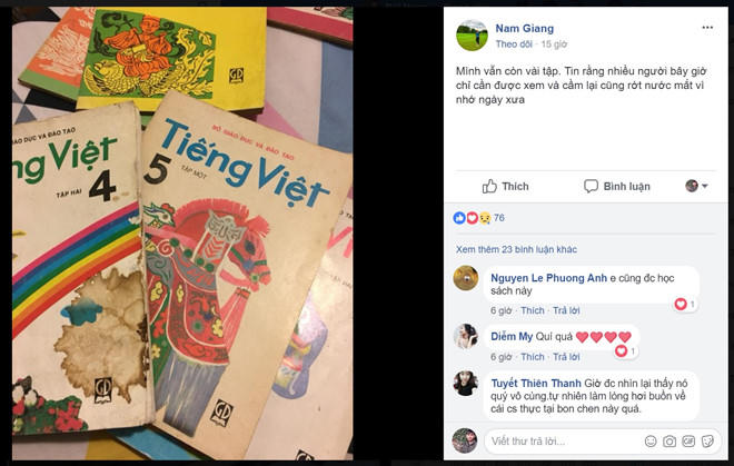 Năm học 2002-2003, bộ sách giáo khoa ở hai cấp tiểu học và THCS được thay bằng sách giáo khoa mới.