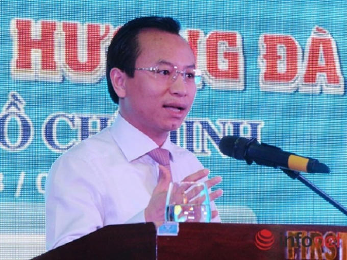 Ông Nguyễn Xuân Anh khẳng định Đà Nẵng không có quan điểm bài xích người Trung Quốc nhưng sẵn sàng xử phạt người nước ngoài nếu vi phạm pháp luật Việt Nam! (Ảnh: HC).