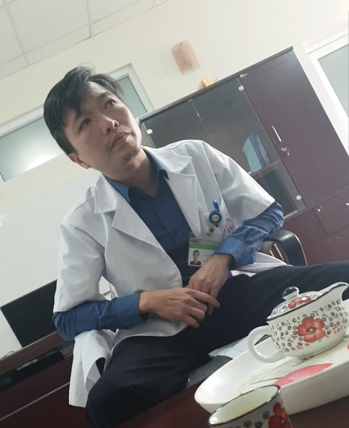 BS Phú, người được phản ánh thiếu trách nhiệm khi cấp cứu cho bệnh nhân bị tai nạn giao thông