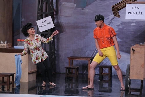 Trấn Thanh chê nhan sắc Lê Giang không thương tiếc.