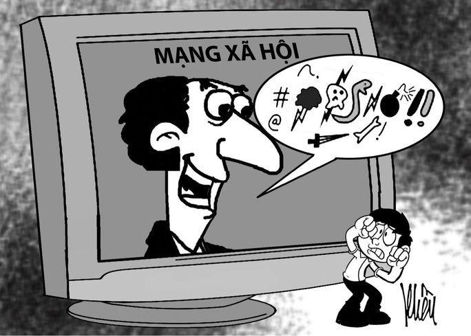 Tranh minh họa của Khều.