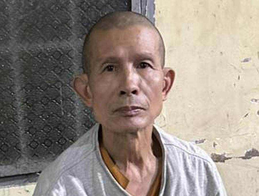 Bị can Dương Quyến bị cơ quan công an bắt