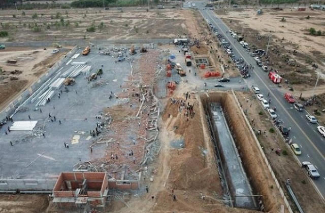 Khởi tố vụ sập tường đang thi công khiến 10 người chết ở Đồng Nai