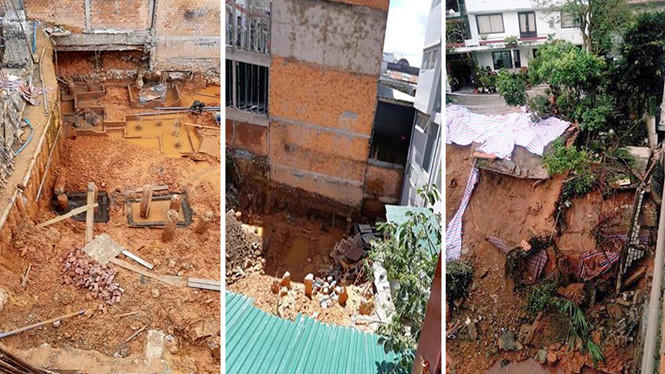 Công trình nhà ông Quang, bà Đào bị đề nghị xử phạt trên 32 triệu đồng.