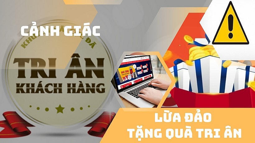 Các đối tượng lừa đảo bằng hình thức tặng quà. Ảnh: Minh hoạ.
