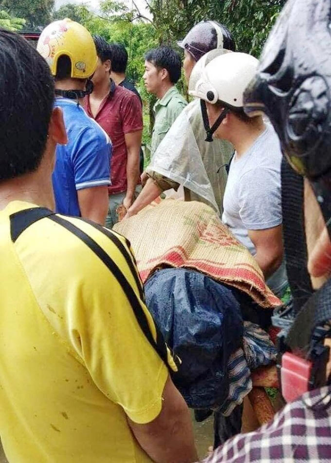 Thi thể của ông Tài được tìm thấy tại xã Sơn Lương, huyện Văn Chấn.