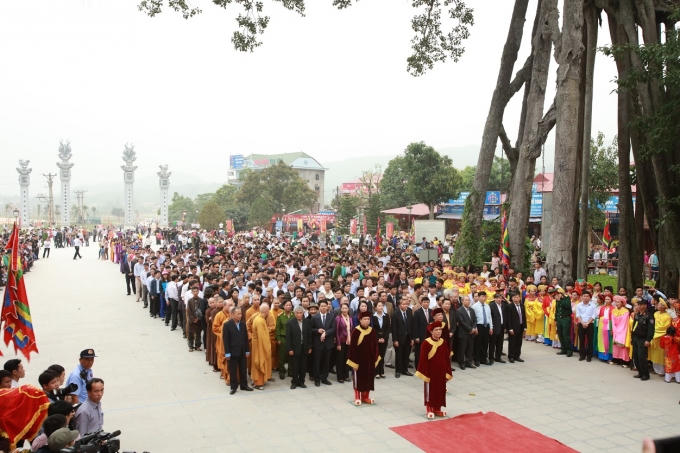 Toàn cảnh Lễ khai hội Tây Thiên xuân Bính Thân